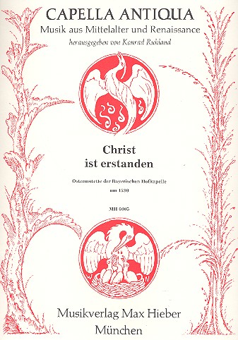 Christ ist erstanden  für 3-4 Stimmen (gem Chor a cappella)  Partitur