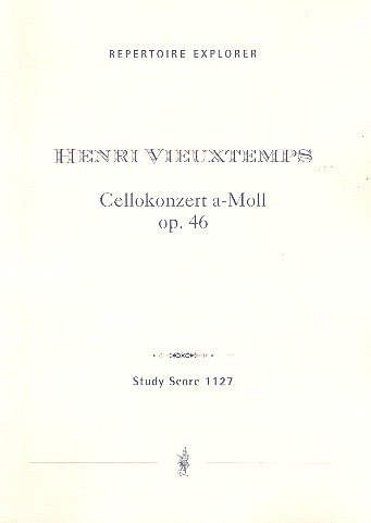 Konzert a-moll op.46  für Violoncello und Orchester  Studienpartitur