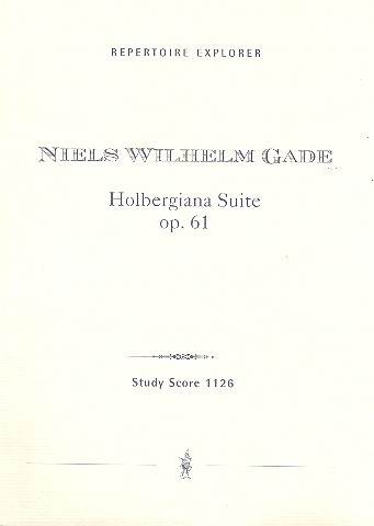 Holbergiana Suite op.61 für Orchester  Studienpartitur  