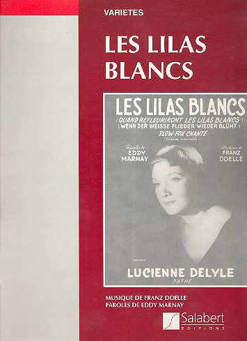 Les lilas blancs: pour voix et piano (frz)&nbsp;&nbsp;&nbsp;&nbsp;