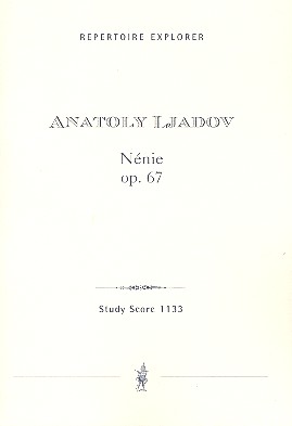 Nénie op.67 für Orchester  Studienpartitur  