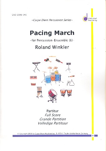 Pacing March für 2 Snare Drums,