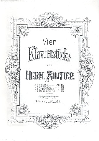 Spieldose op.6,2 für Klavier&nbsp;&nbsp;Verlagskopie&nbsp;&nbsp;