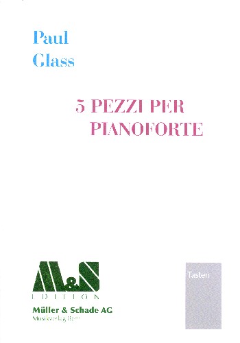 Cinque pezzi  für Klavier  