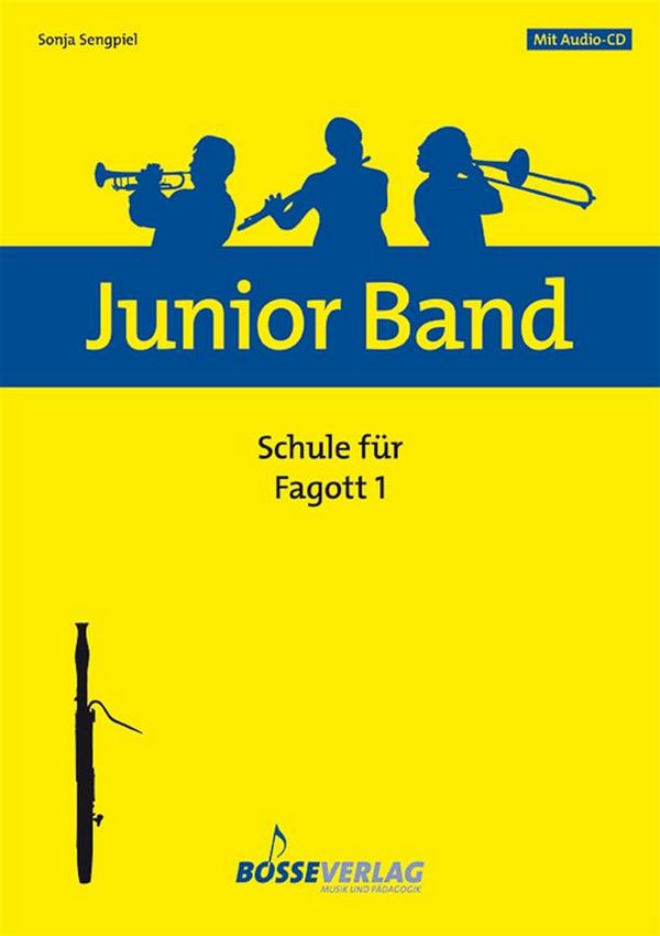 Junior Band Schule Band 1 (+CD)&nbsp;&nbsp;für Blasorchester&nbsp;&nbsp;Fagott