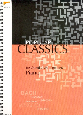 Popular Classics  für Flöte und Klavier  Partitur