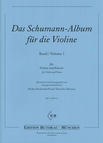 Das Schumann-Album Band 1&nbsp;&nbsp;für die Violine&nbsp;&nbsp;
