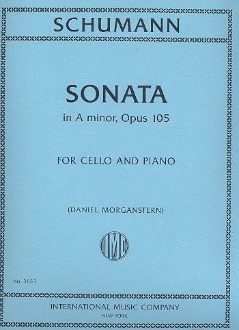 Sonata in a Minor op.105&nbsp;&nbsp;for cello and piano&nbsp;&nbsp;