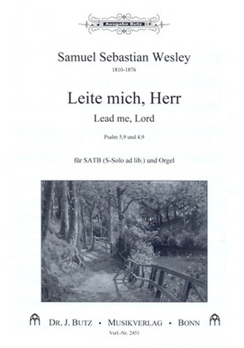 Leite mich Herr  für gem Chor und Orgel (Sopran solo ad lib)  Partitur (dt/en)