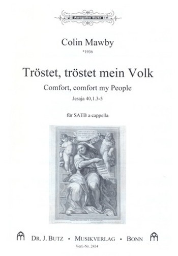 Tröstet tröstet mein Volk&nbsp;&nbsp;für gem Chor a cappella&nbsp;&nbsp;Partitur (en/dt)
