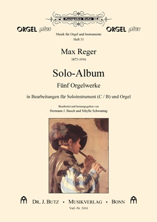 Solo-Album&nbsp;&nbsp;für Soloinstrument (C oder B) und Orgel&nbsp;&nbsp;
