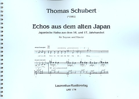 Echos aus dem alten Japan für Sopran  und Klavier  