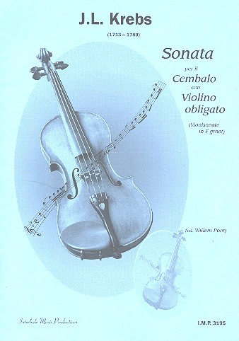 Sonate F-Dur  für Violine und Cembalo  