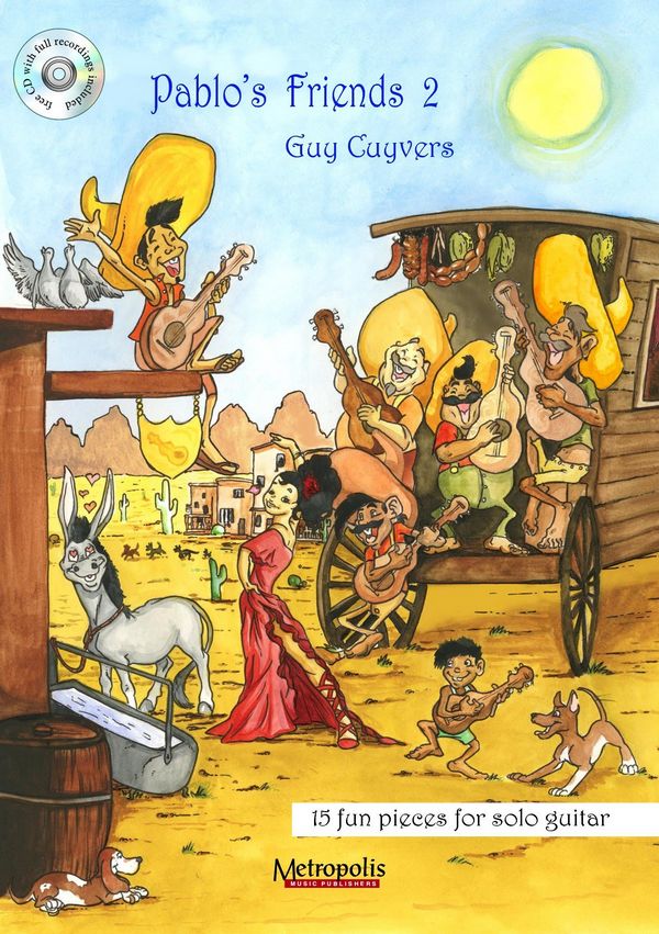 Pablo's Friends vol.2 (+CD)&nbsp;&nbsp;for guitar&nbsp;&nbsp;
