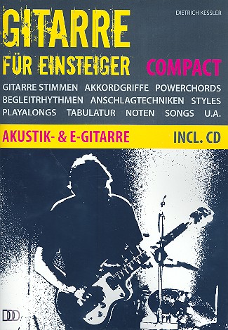 Gitarre für Einsteiger compact (+CD)  für Gitarre/Tabulatur  