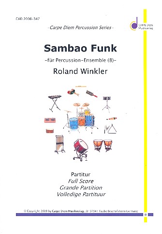 Sambao Funk für Percussion-Ensemble
