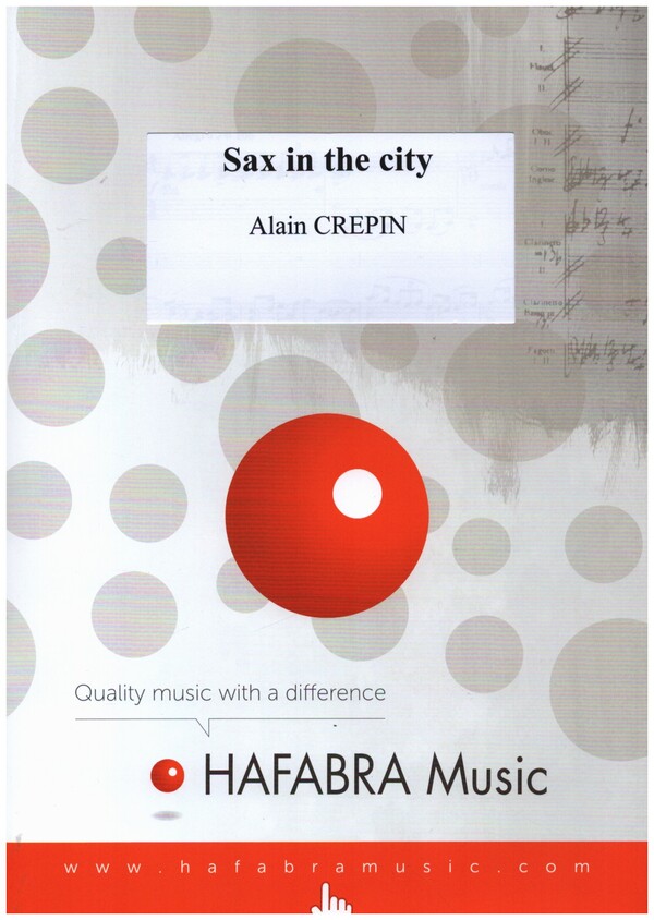 Sax in the City for saxophone and piano    
