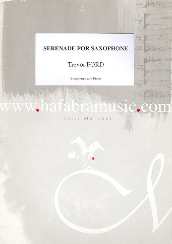 Serenade for Saxophone and Band  for saxophone and piano  