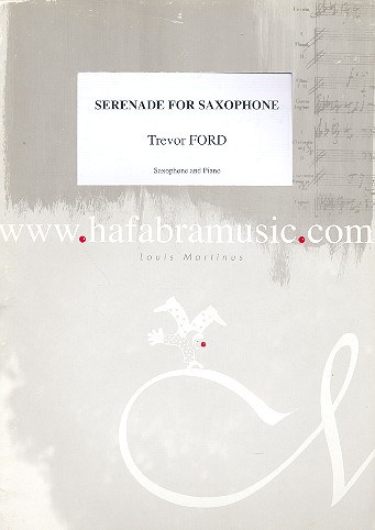 Serenade for Saxophone and Band&nbsp;&nbsp;for saxophone and piano&nbsp;&nbsp;