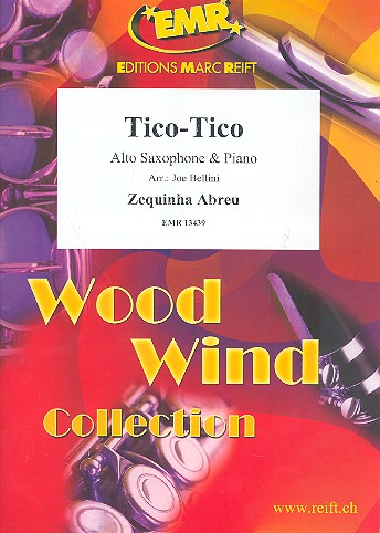 Tico-Tico for alto saxophone and piano&nbsp;&nbsp;&nbsp;&nbsp;