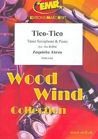 Tico-Tico for tenor saxophone and piano&nbsp;&nbsp;&nbsp;&nbsp;