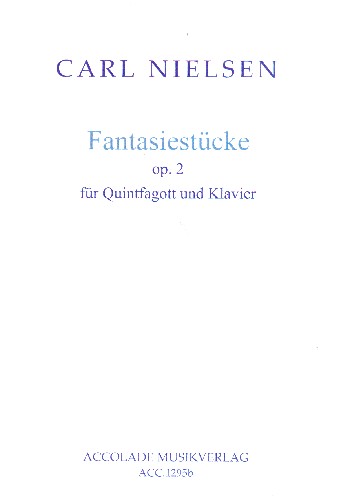 2 Fantasiestücke für  Quintfagott und Klavier  