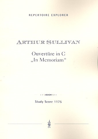 Ouvertüre in C (In Memoriam) für Orchester  Studienpartitur  