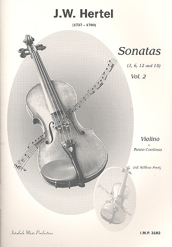 Sonaten Band 2 für Violine und Bc&nbsp;&nbsp;Partitur und Stimmen&nbsp;&nbsp;