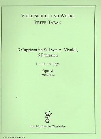 Schule op.7 - 6 Capricen und 5 Fantasien  für Violine  