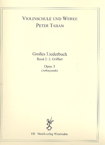 Schule op.3 - Grosses Liederbuch Band 2  für 2 Violinen  Spielpartitur