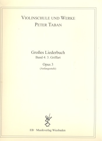 Schule op.3 - Grosses Liederbuch Band 4  für 2 Violinen  Spielpartitur