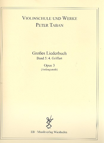 Schule op.3 - Grosses Liederbuch Band 5  für 2 Violinen  Spielpartitur