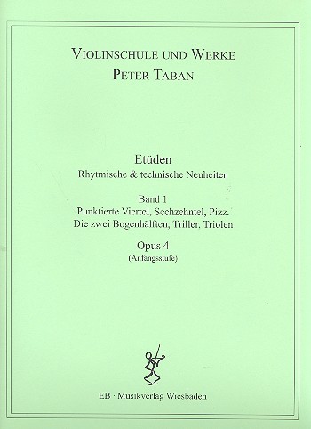 Schule op.4 - Etüden Band 1  für Violine  