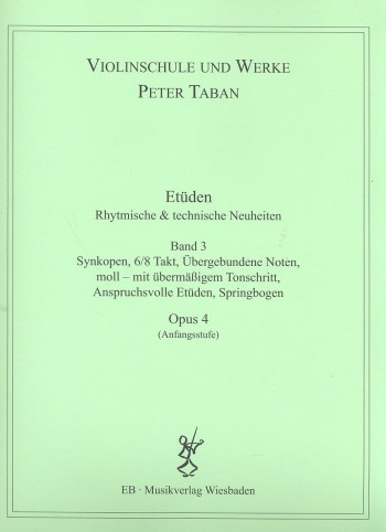 Schule op.4 - Etüden Band 3  für Violine  