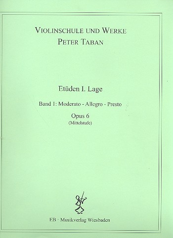 Schule op.6 - Etüden Band 1  für Violine  
