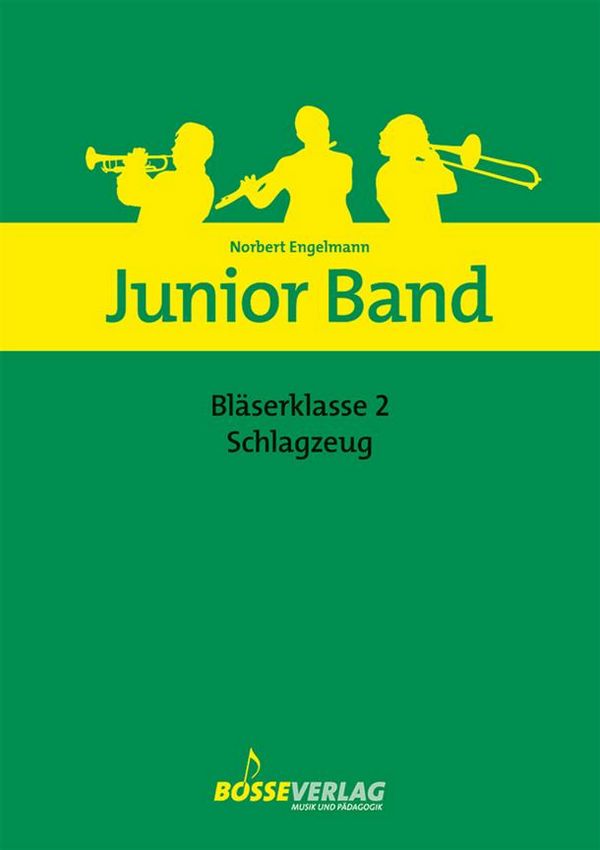 BE3377 Junior Band Bläserklasse Band 2  für Blasorchester  Schlagzeug