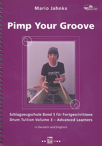 Pimp your Groove (+CD)  für Schlagzeug (dt/en)  