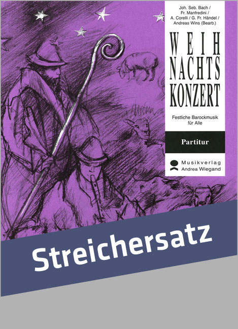 Weihnachtskonzert für Streichorchester&nbsp;&nbsp;Partitur und Stimmen&nbsp;&nbsp;