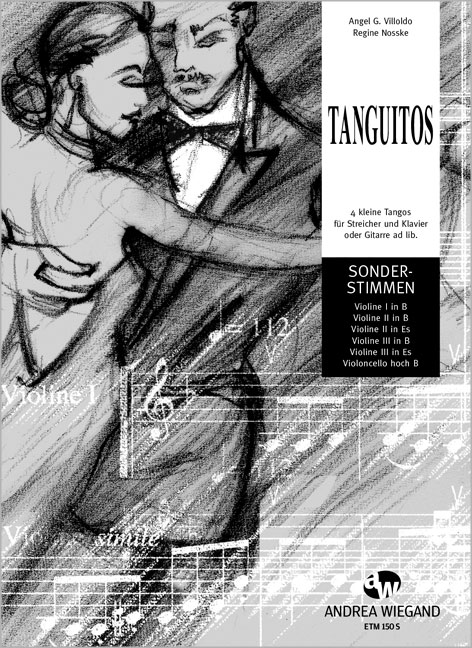 Tanguitos für Streichorchester  Ergänzungsstimmen  