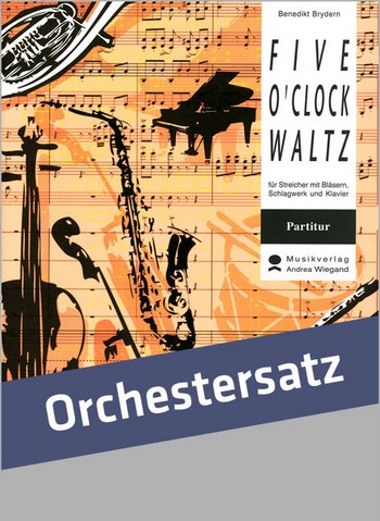 Five o'Clock Waltz für flexibles Ensemble  Partitur und Stimmen  