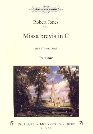 Missa brevis in C&nbsp;&nbsp;für gem Chor und Orgel&nbsp;&nbsp;Partitur (lat)