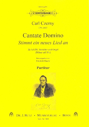 Cantate Domino&nbsp;&nbsp;für gem Chor, Streicher und Orgel (Bläser ad lib)&nbsp;&nbsp;Partitur