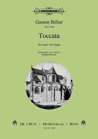 Toccata&nbsp;&nbsp;für Orgel&nbsp;&nbsp;