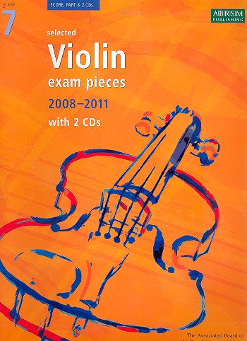 Selected Violin Exam Pieces Grade 7&nbsp;&nbsp;(+2CD's) 2008-2011&nbsp;&nbsp;