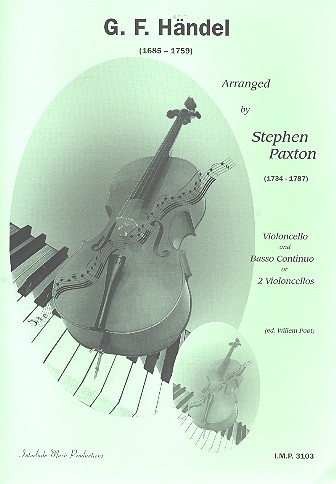 Händel for cello and piano (2 cellos)&nbsp;&nbsp;&nbsp;&nbsp;