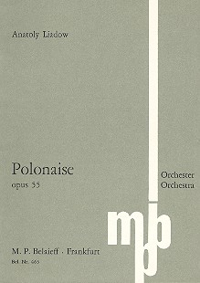 Polonaise op.55  für Orchester  Studienpartitur