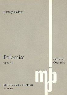 Polonaise op.49  für Orchester  Studienpartitur