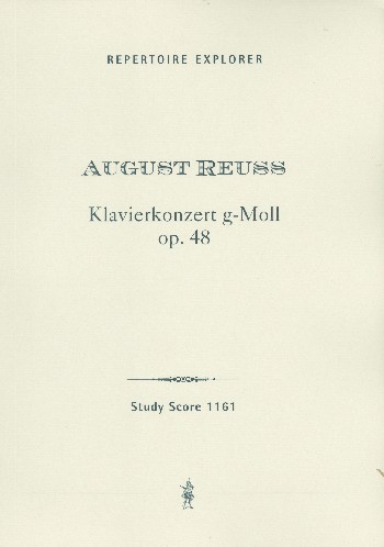 Konzert g-Moll op.48  für Klavier und Orchester  Studienpartitur