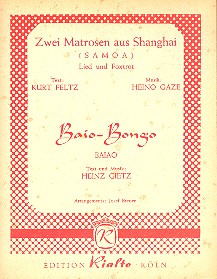 Baio-Bongo   und   Zwei Matrosen  aus Shanghai:  für Blasorchester