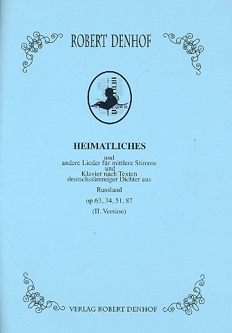 Heimatliches für Gesang (mittel)&nbsp;&nbsp;und Klavier&nbsp;&nbsp;